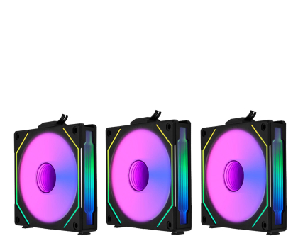 Wentylator do komputera LIAN LI UNI FAN SL-INF 120 ARGB Reverse PWM Triple Pack 3x120mm 12RSLIN3B